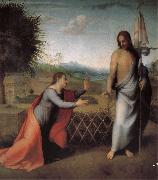 Andrea del Sarto The resurrection of Jesus and Mary meet map France oil painting artist